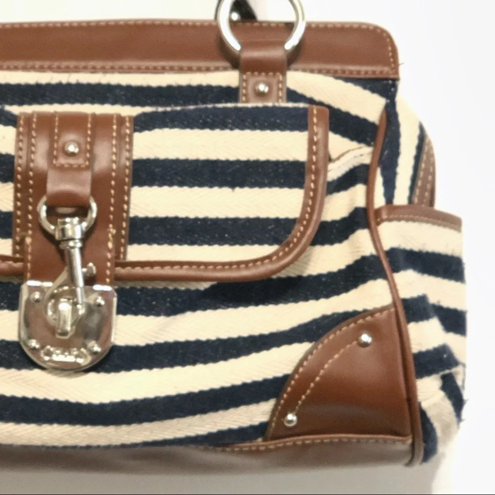 CHAPS Nautical Canvas shoulder bag